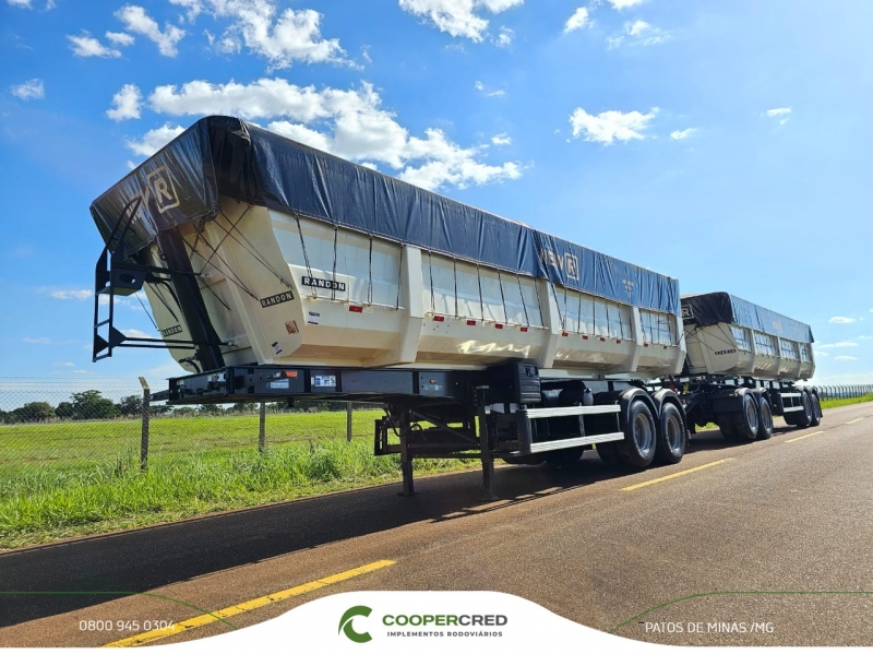 Rodocaçamba Randon New R 23/23 com Pneus Usados